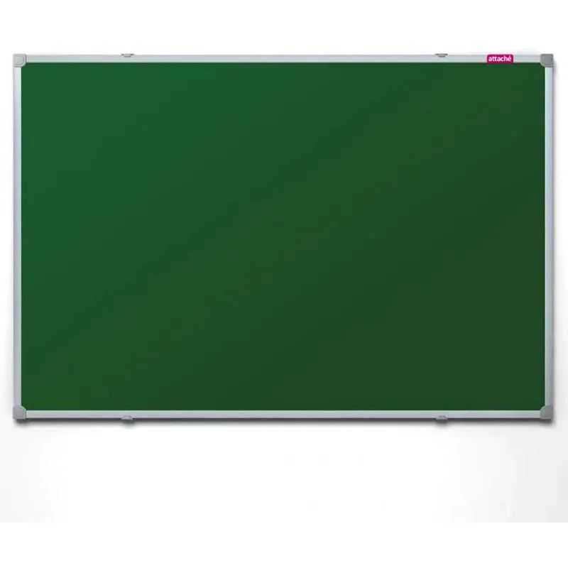 Доска меловая - магнитная зеленая 100х150 Attache Россия
