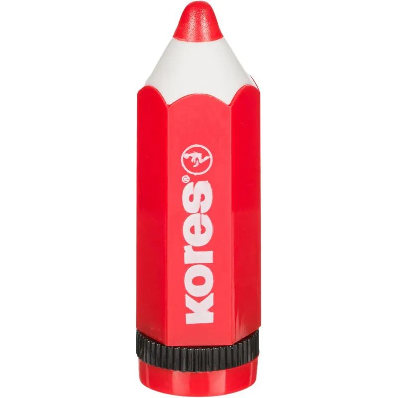 Точилка Kores  Карандаш  с контейнером, цвет ассорти 35811