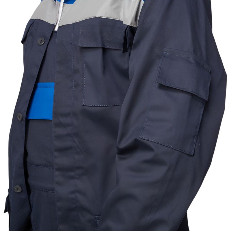 Костюм рабочий летний муж л05-КПК син/вас (р.60-62) 170-176 (Арсенал-СП)
