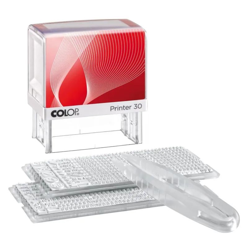 Штамп самонаборный 5стр. 30-Set NEW!47х18мм