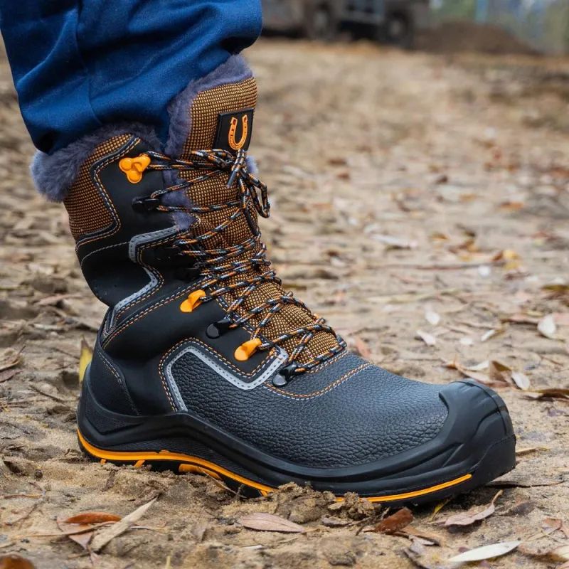 Ботинки с высоким берцем PERFECT PROTECTION ПУ/НР с ПП+НМ+АС р.41 (111735)