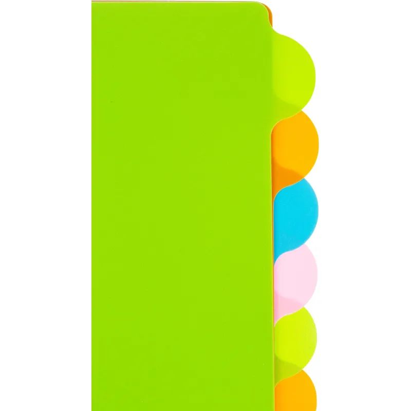 Разделитель листов A4+, 12 л.,полукруг, Attache Selection