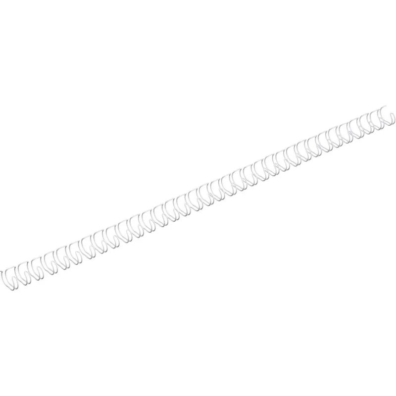 Пружины для переплета металлические Promega office 7,9мм белые 100шт/уп.