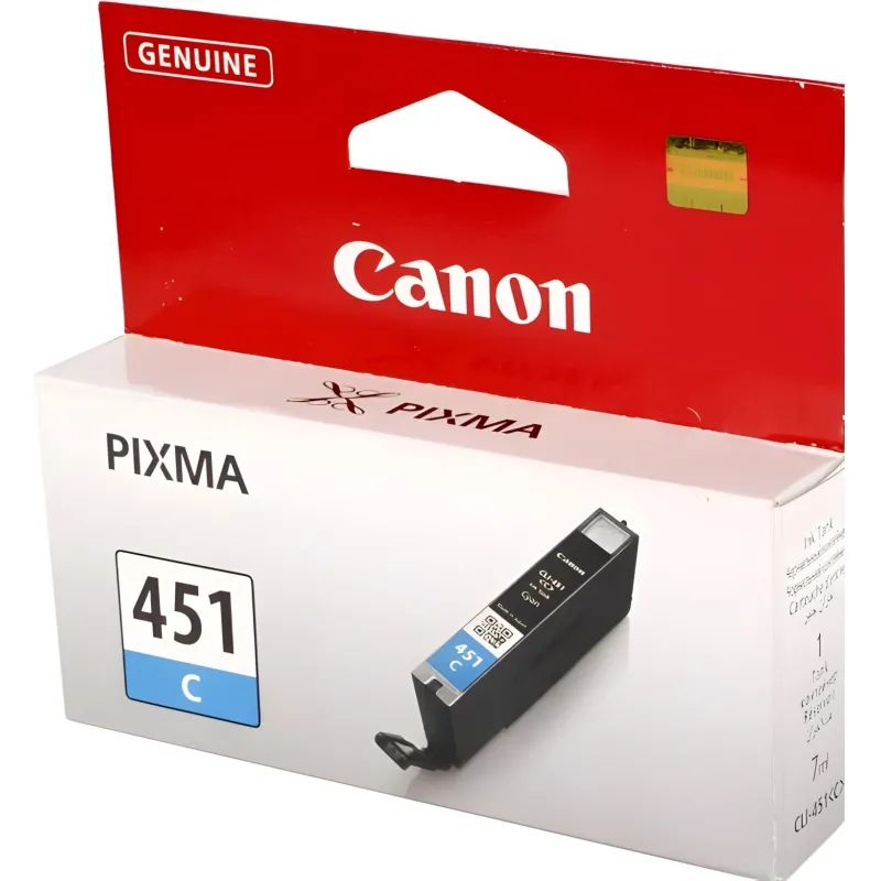 Картридж струйный Canon CLI-451C (6524B001) гол. для MG5440/6340 iP7240