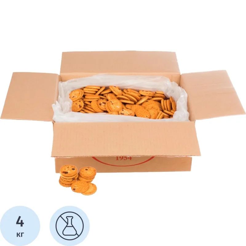 Печенье сахарное Брянская изюминка-мини, 4 кг