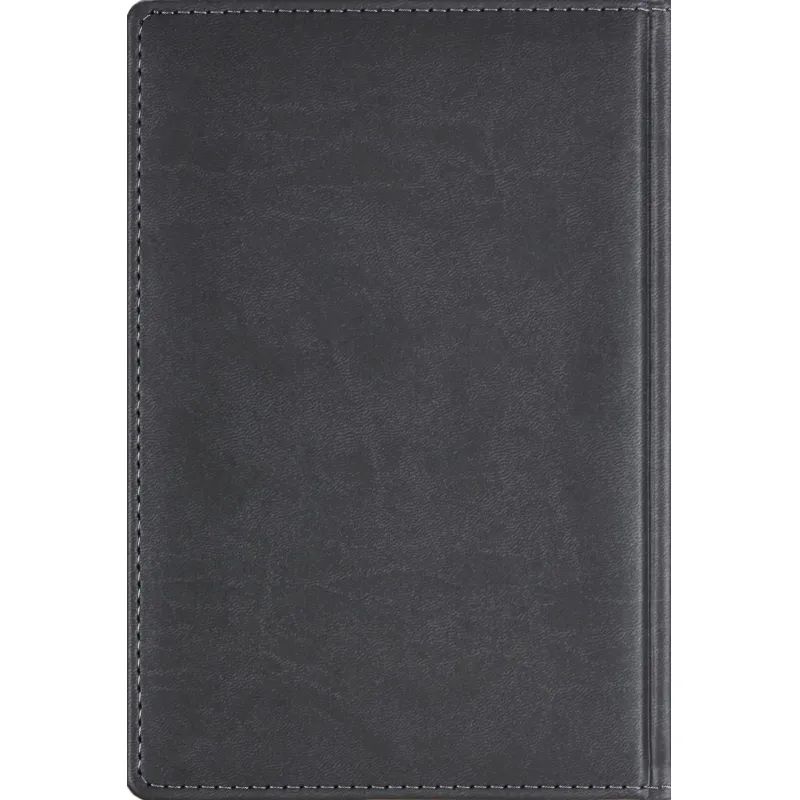 Ежедневник недатированный серый,А5,143х210мм,176л,ATTACHE Сиам