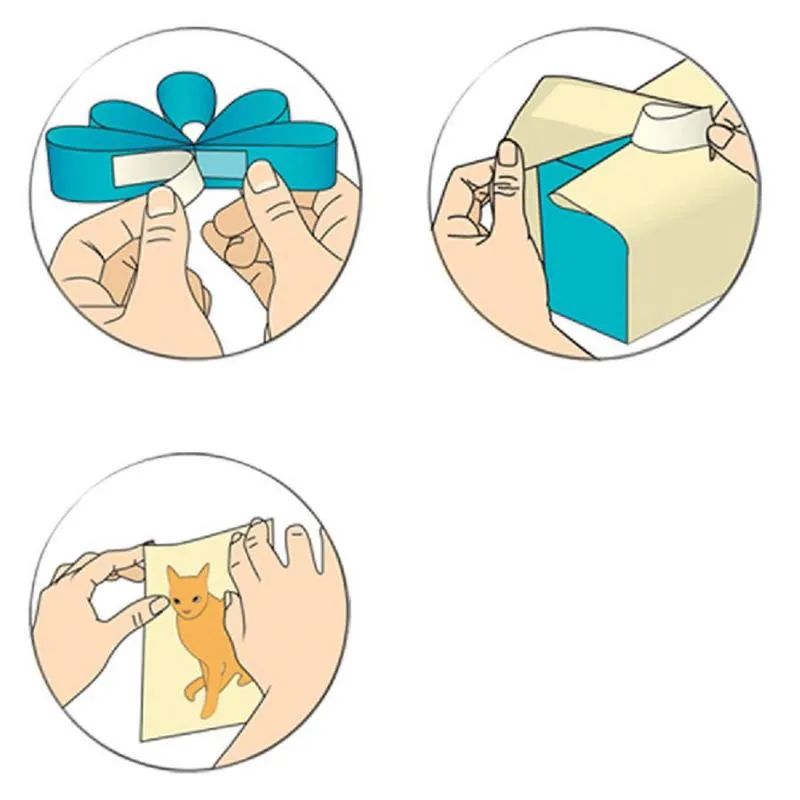 Клейкая лента канцелярская Attache Selection 2-х сторон,переклеив, 25ммХ12м