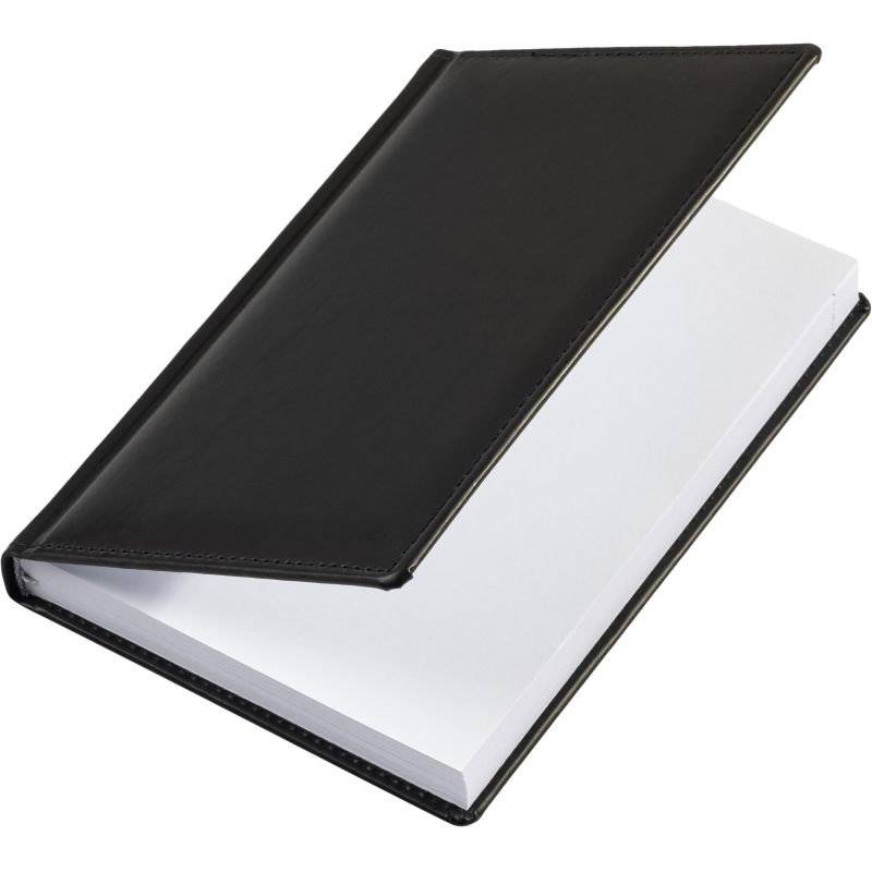 Ежедневник недатированный черный,А5,148х218мм,176л,ATTACHE ВИВА