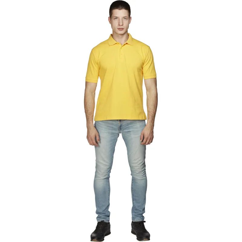Рубашка Поло (190г.) кор.рукав желт.(XXXL)