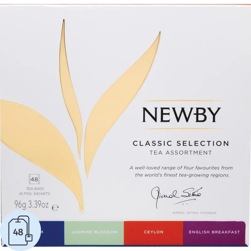 Чай Newby Классик Селекшн черный 48 пакетиков