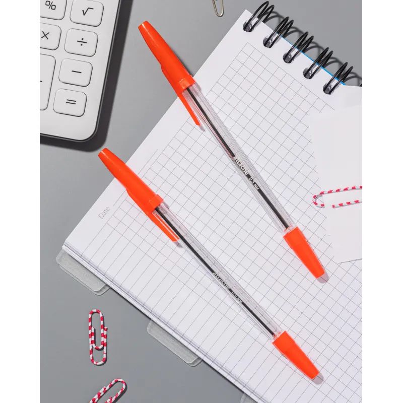 Ручка шариковая неавтомат. Attache Economy Elementary 0,5мм красн ст