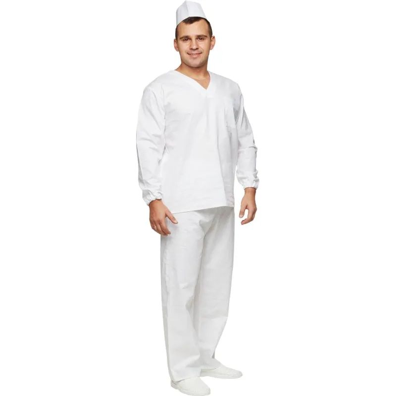 Костюм пекаря универсальный/у05-КБР дл.рук. (р.56-58) р.170-176