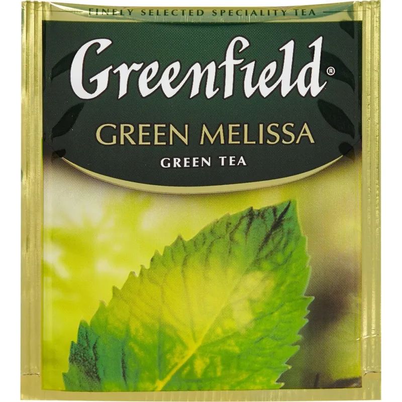 Чай Greenfield Green Melissa зеленый фольгир.100пак/уп 0879-09 Т