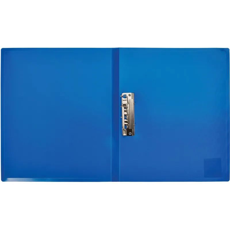 Папка с зажимом метал. Attache 20мм Label синий