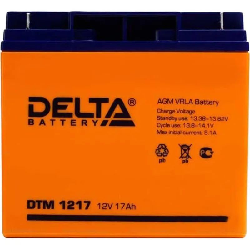 Батарея для ИБП Delta DTM 1217 (12В/17Ah)