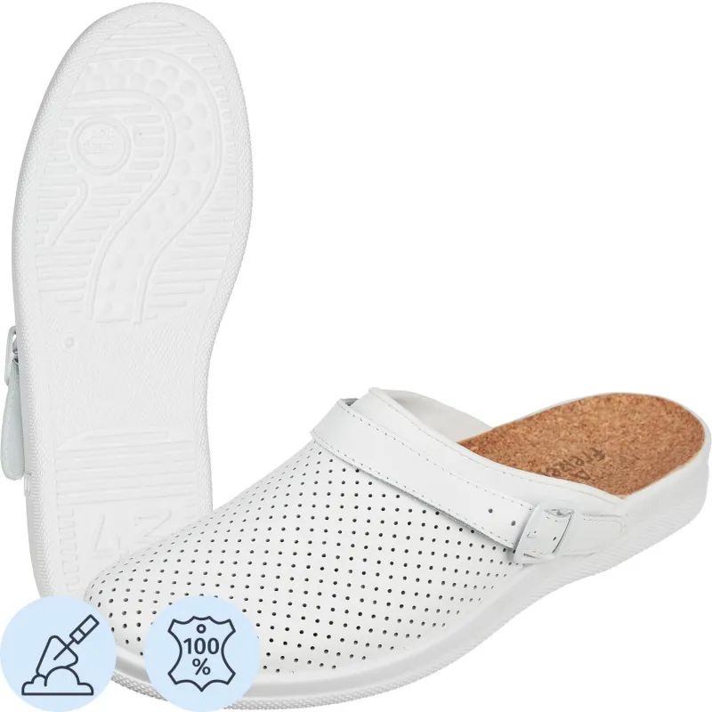 Сабо Ионел муж.нат.кожа цв.белый(р.46) (52-01/95370108)