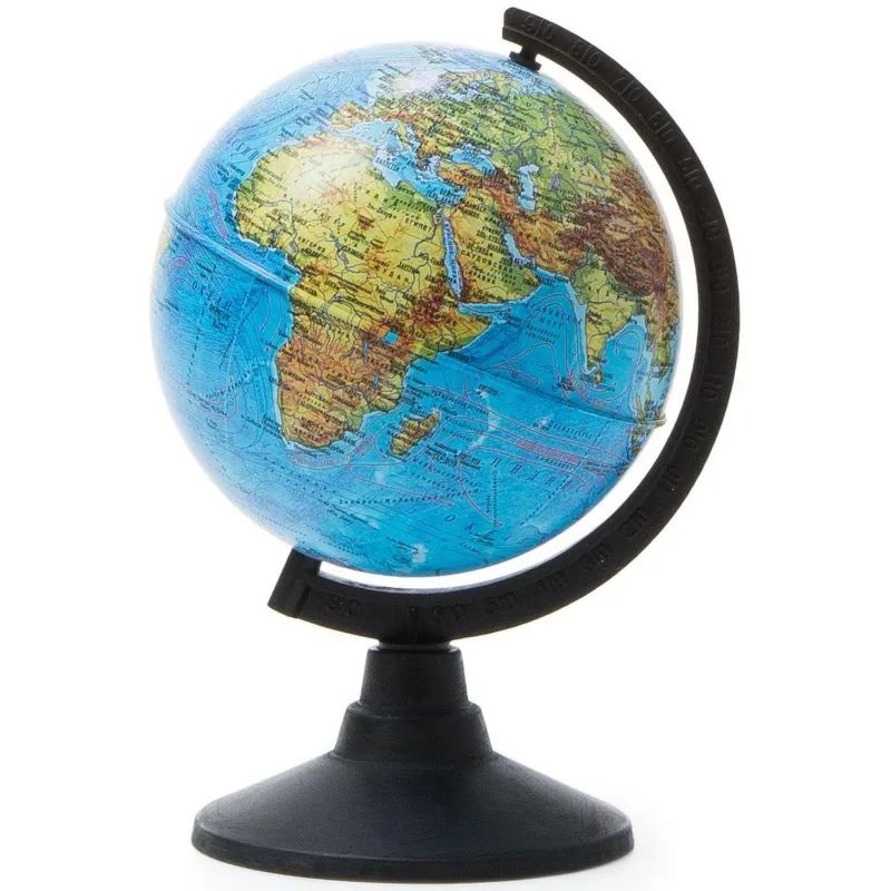 Глобус физический,120мм