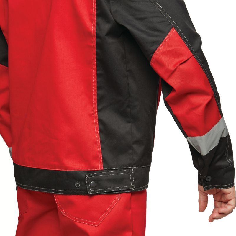 Костюм летний муж л21-КБР крас/чер (р.64-66) 182-188 (серия Л)