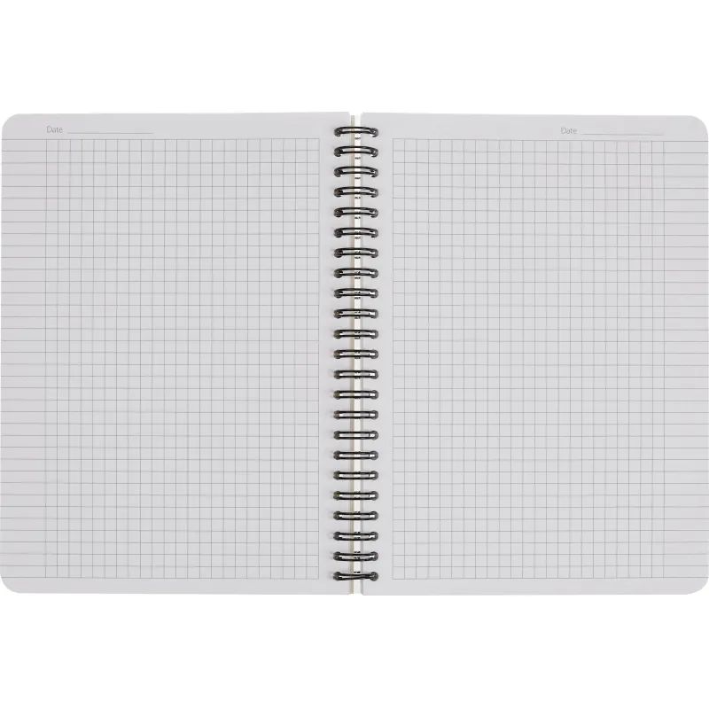 Тетрадь общая №1 School Сова 96л., пластиковая обл., запечат.лист, пружина