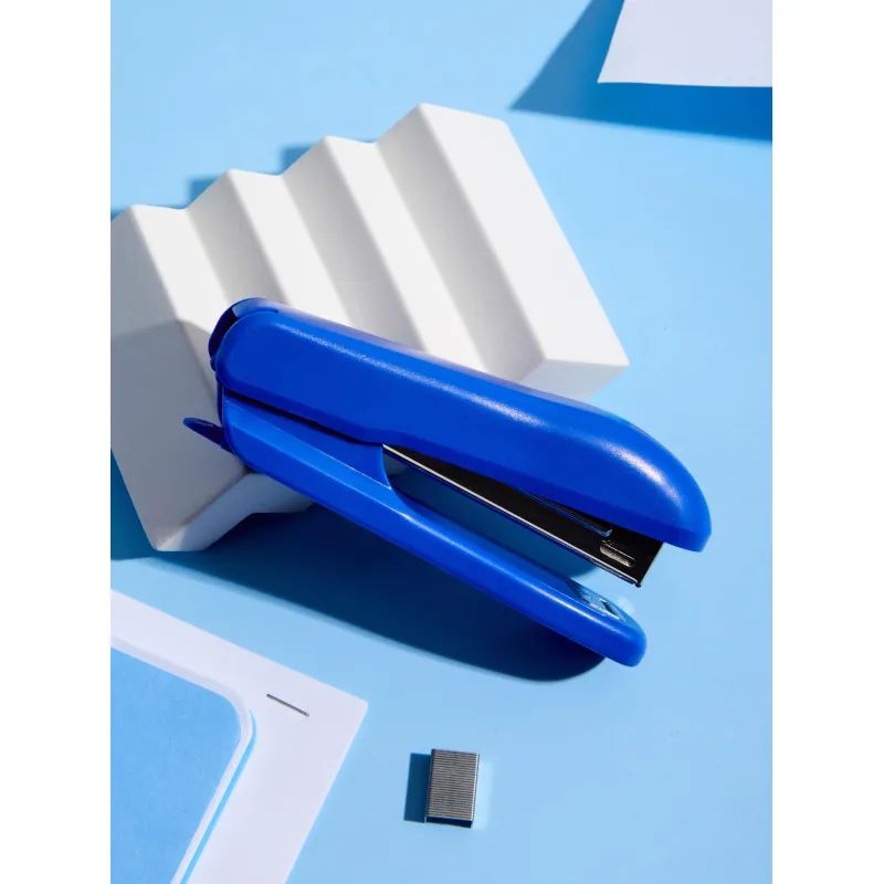 Степлер Комус Prima(№10) 8241 синий до 12л. антистеп