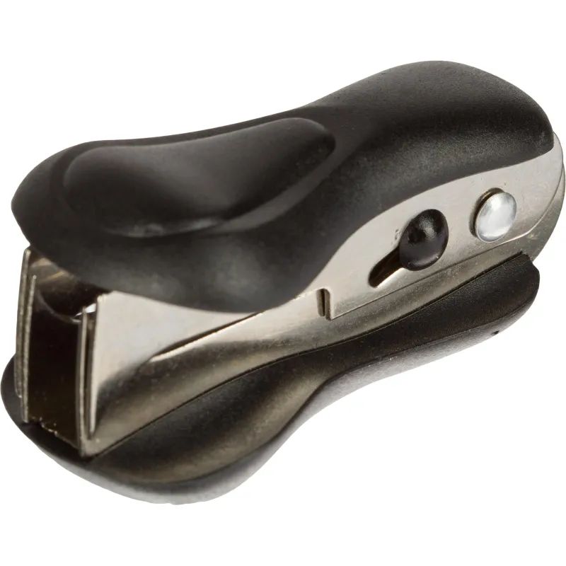 Антистеплер 6412 для скоб №10,24/6,26/6, с фикс., черный