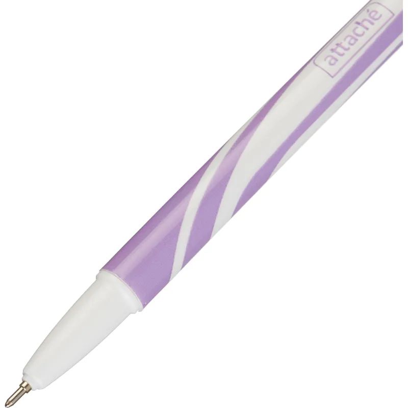 Ручка шариковая неавтомат. Attache Funfair масл,синий,ассорт