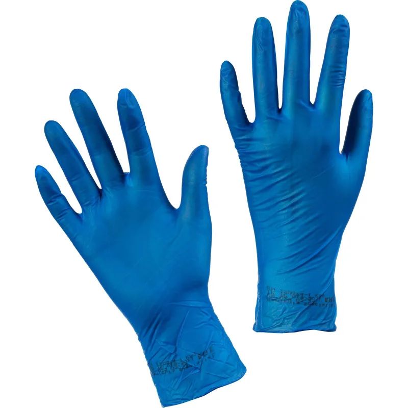 Перчатки одноразовые нитрил Manipula Эксперт (DG-022), р-р S, 100шт/уп, ПС