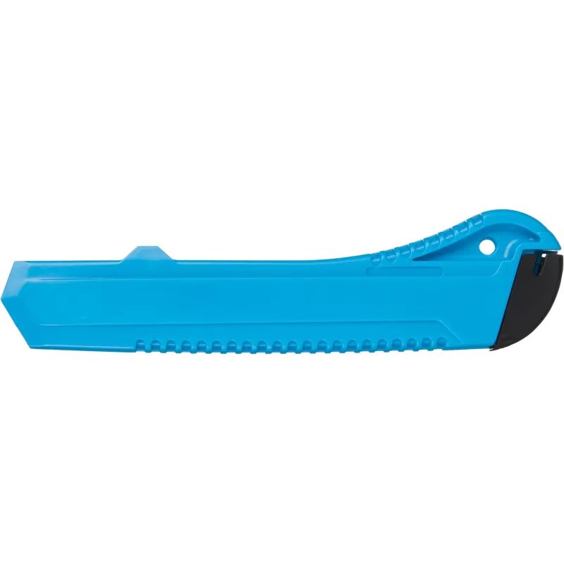 Нож канцелярский 18мм Attache с фиксатором, полибег, цв.в ассорт.