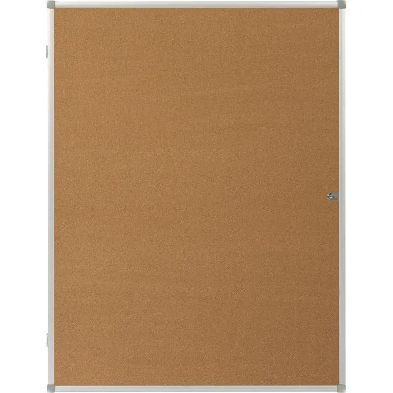 Доска-витрина для информации пробковая Attache Window 90х120см (алюм. рама)