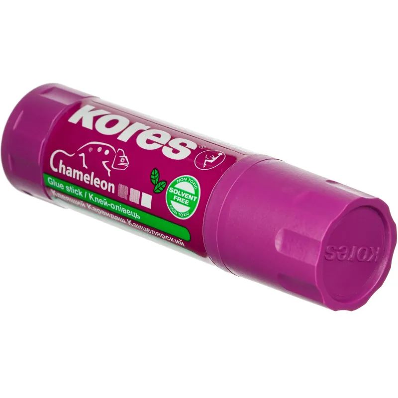 Клей-карандаш  15г KORES Chameleon (исчезающий цвет) &#039;16502