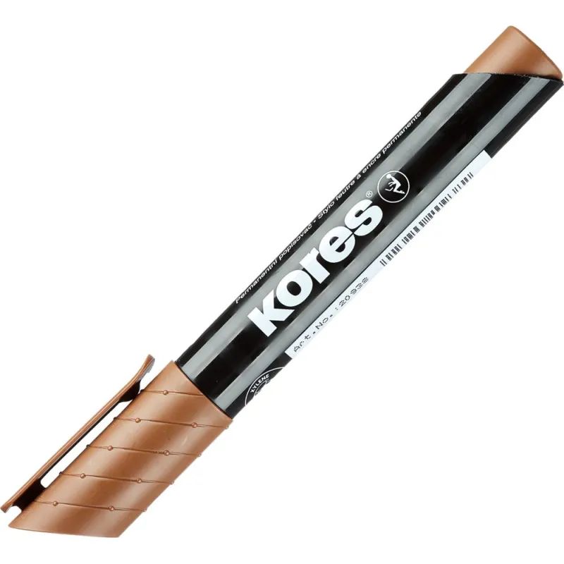 Маркер перманентный KORES набор 6 цв. 1,5-3 мм круглый наконечник &#039;20902