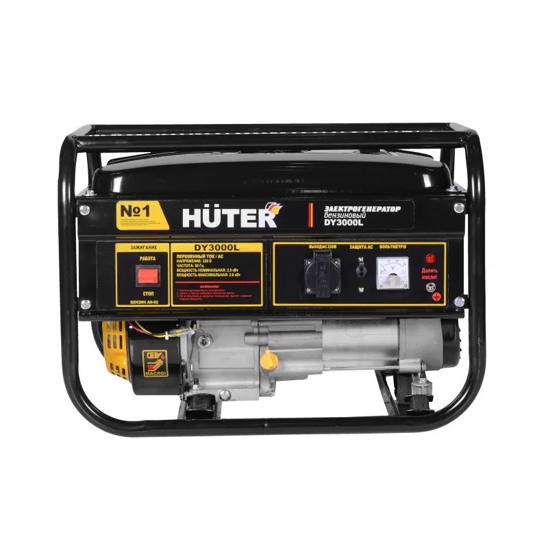 Генератор бензиновый HUTER DY3000L 2.5кВт (64/1/4)