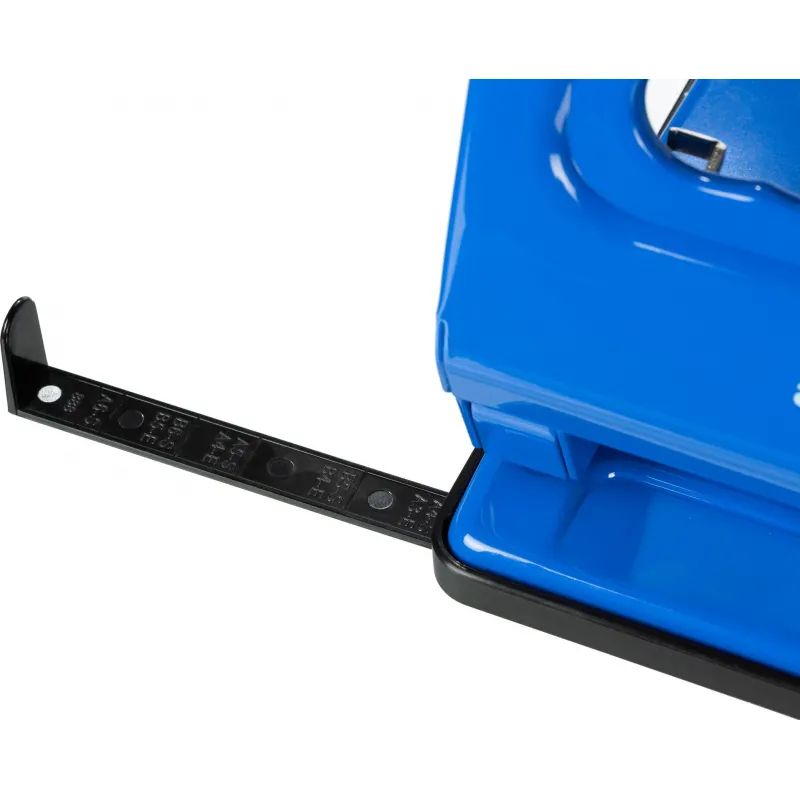 Дырокол Attache Economy до 60 листов, с линейкой, металл, синий