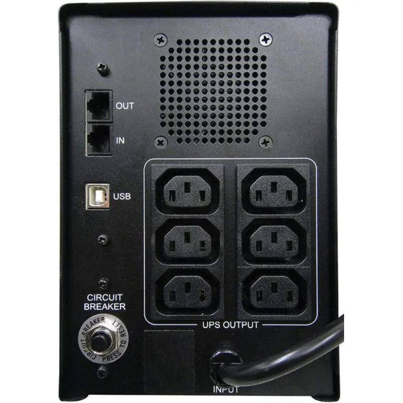 ИБП Powerсom Imperial IMD-1200AP (6 IEC/720Вт/RJ45)