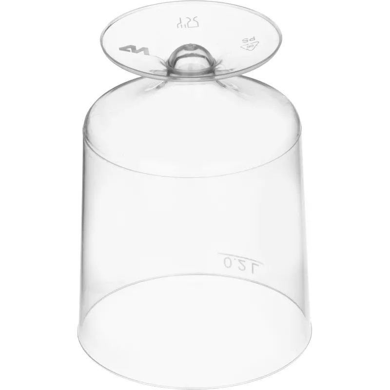 Бокал одноразовый д/вина Комус 0,2 мл,кристалл,ПС 6шт./уп. 12уп./кор. Росси