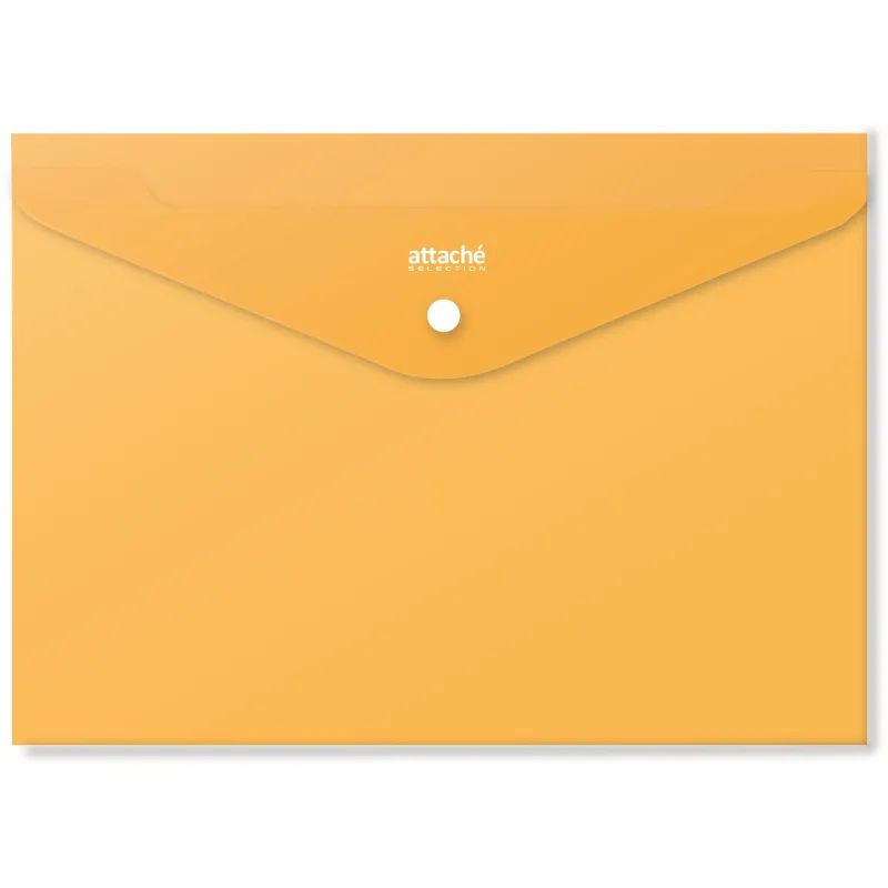 Папка-конверт на кнопке Attache Selection Crocus 6шт в уп.