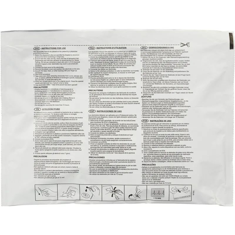 Электроды для ЭКГ однораз. 66х60 микропор,ж.гель., холт Skintact T-VO01, 30