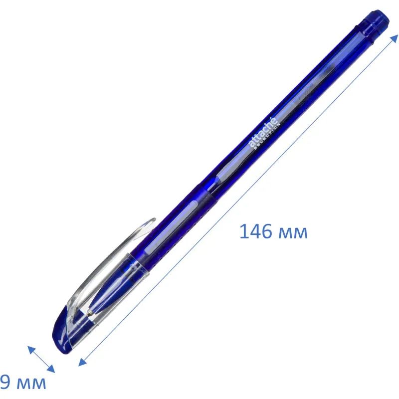 Ручка шариковая неавтомат. Attache Selection Sky неавт., маслян, син