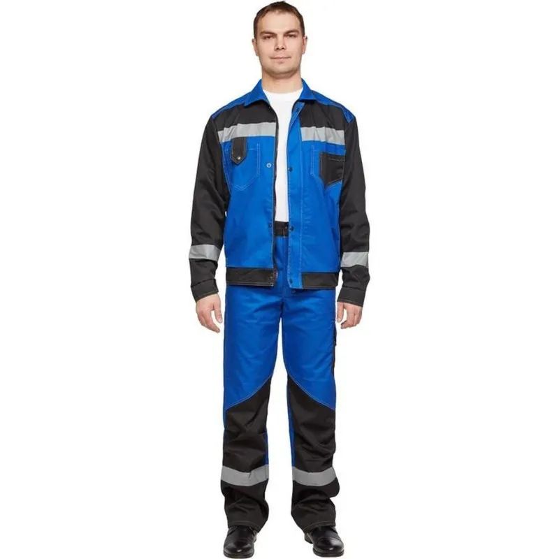 Костюм летний муж л21-КБР вас/чер. (р.52-54) 182-188 (серия Л)