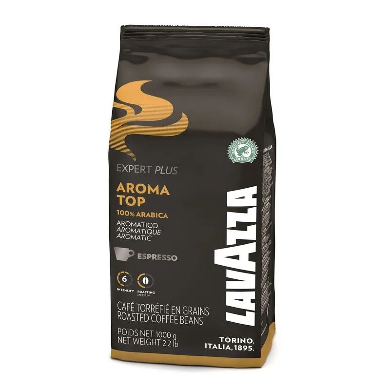 Кофе Lavazza Aroma Top Expert в зернах, 1кг