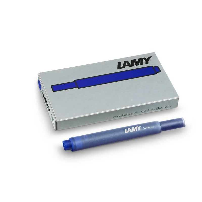 Картридж чернильный для перьевой ручки  LAMY T10, Синий, 5 шт./уп., 1602077