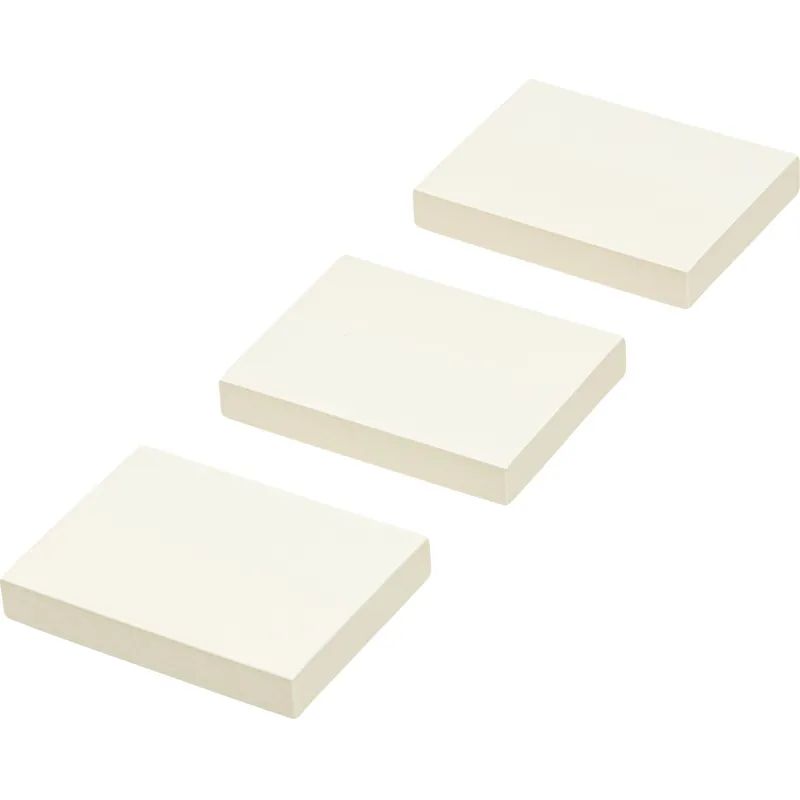 Стикеры ATTACHE с клеев.краем 38х51 желтый 100л. 3 шт/наб