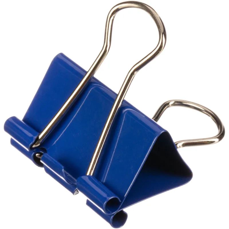 Зажимы для бумаг Attache Selection, 32мм, 24 шт, цветные, пласт.уп