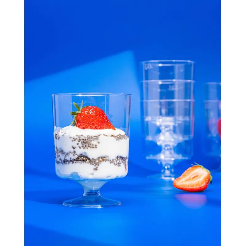 Бокал одноразовый д/вина Комус 0,2 мл,кристалл,ПС 6шт./уп. 12уп./кор. Росси