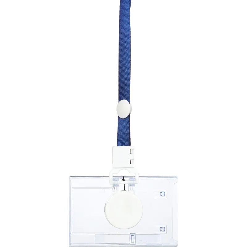 Бейдж Promega office горизонтальный с рулеткой, разм вклад 85х54