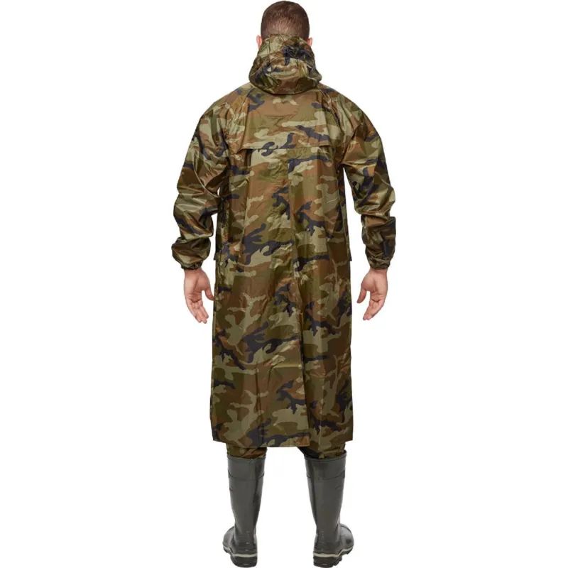 Плащ влагозащитный ПВХ Hunter зл.КМФ 52-54/170-176