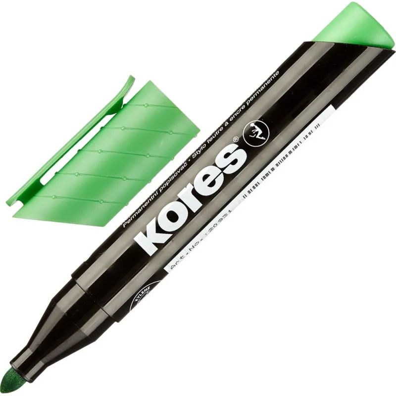Маркер перманентный KORES набор 6 цв. 1,5-3 мм круглый наконечник &#039;20902
