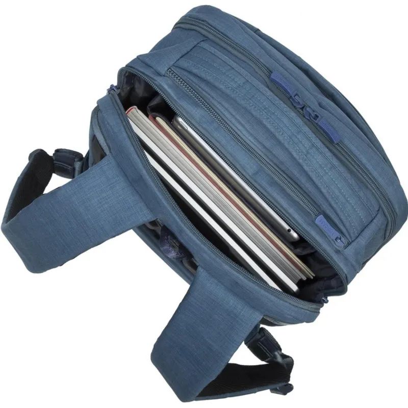 Рюкзак для ноутбука 17.3, RivaCase Biscayne, синий, 8365 Blue