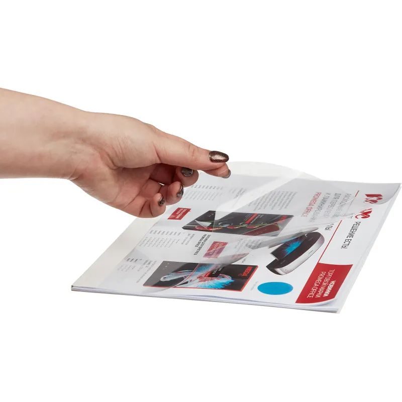 Обложка для термопереплета Promega office белые, карт./пласт.4мм,100шт/уп.