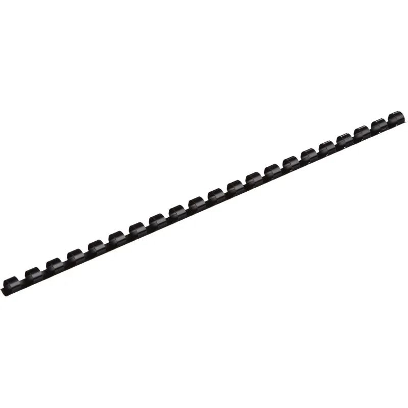 Пружины для переплета пластиковые Promega office 8мм черные 100шт/уп.